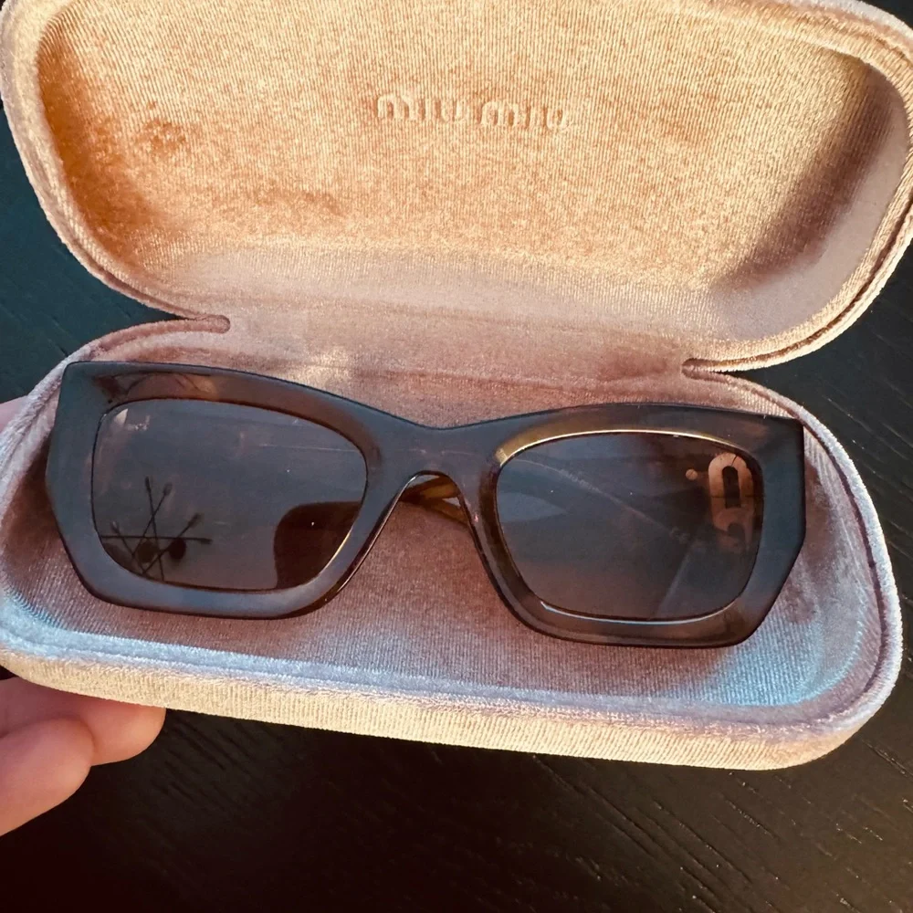Miu Miu Brown Sunglasses - Picture 2 of 5